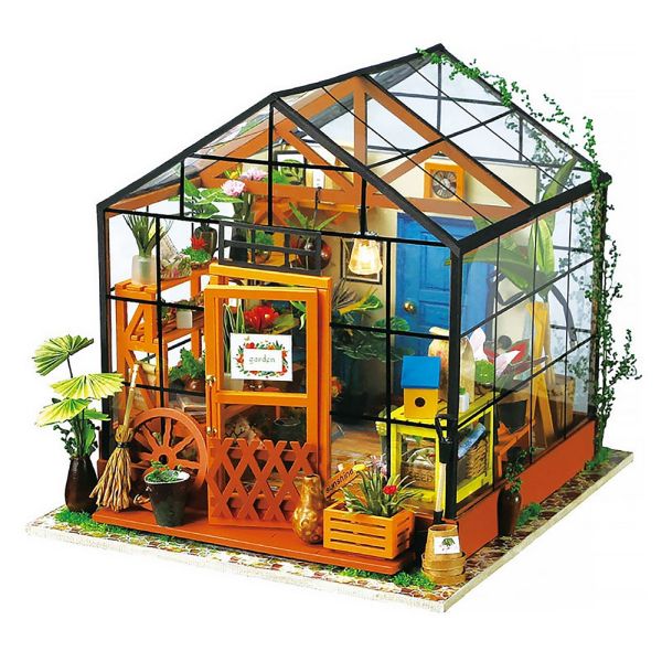 Cathy's Flower House - Miniature Greenhouse Kit